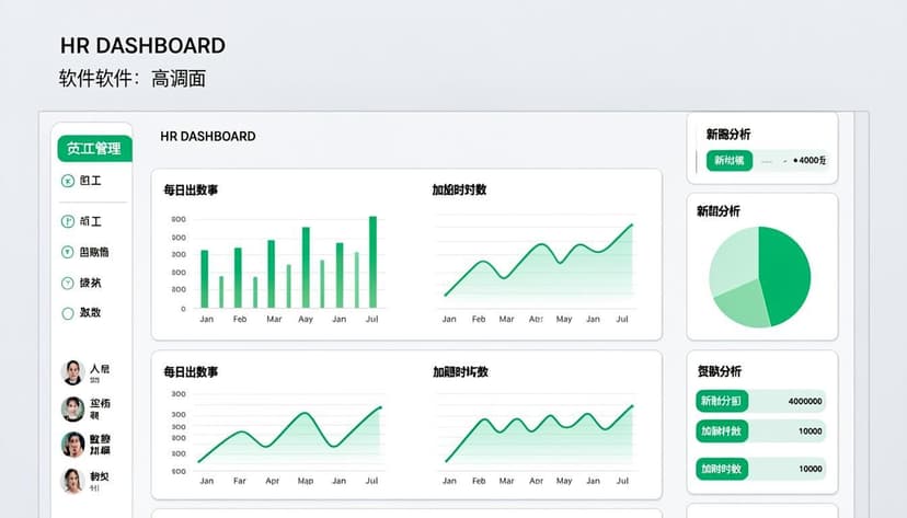 HR Dashboard - 3Boxes HRMS